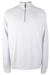 Tommy Bahama Men's Big & Tall Flipshore Half Zip Sweatshirt Pullover Air Blue Heather 2XLT